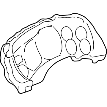 GM 15055362 Instrument Panel Gage CLUSTER