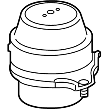 Lexus 12371-31291 INSULATOR, Engine Mounting