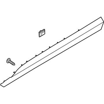 Hyundai 87721-S8100 GARNISH Assembly-FRT Dr Side, LH