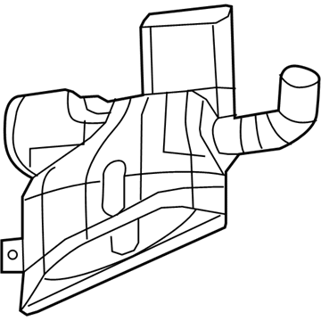 Mopar 4891633AD Fuel Fresh Air Duct