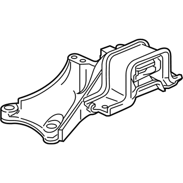 Honda 50850-T5R-921 Rubber Assembly, Transmission Mounting (Mt)