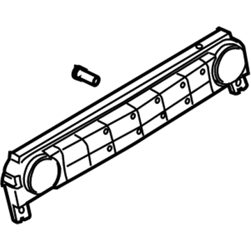 Nissan 27500-ZK30A Control Assembly-Air Conditioner, Auto