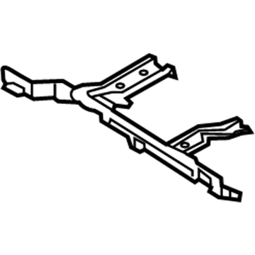 Hyundai 84757-3N800 Bracket-Lower Crash Pad Mounting, LH