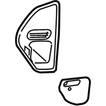 Hyundai 84785-3N825-RY Cover Assembly-Crash Pad Main Side, RH