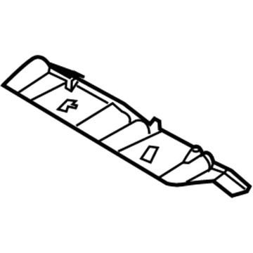 Hyundai 84592-3N800-RY Cover Assembly-Under Rear, LH