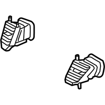 Hyundai 97410-3N800 Duct Assembly-Center Air Ventilator, LH