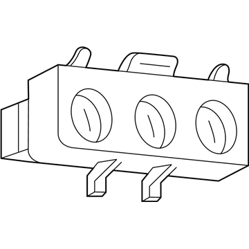 Ford YC3Z-19980-BA Dash Control Unit