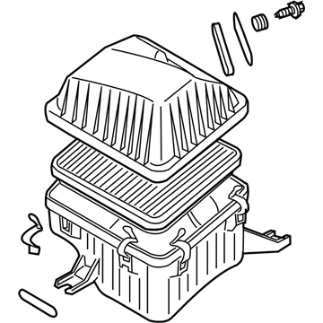 Kia 281103E000 Air Cleaner Assembly