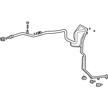 Toyota 88710-0E440 Pressure Line Assembly