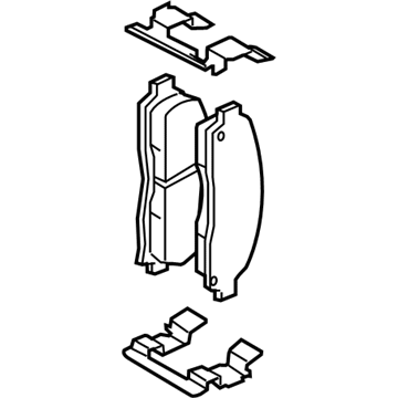 Ford 7L2Z-2001-A Front Pads