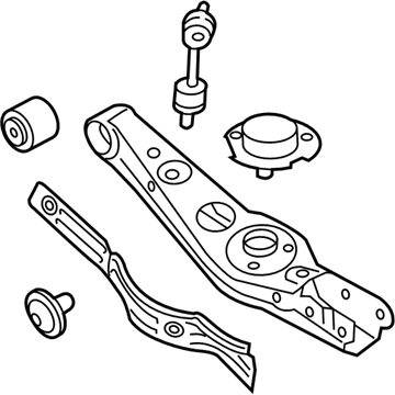 Hyundai 55220-D3050 Arm Complete-Rear Lower, RH