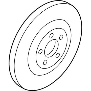 Nissan 40206-62B0A Rotor-Disc Brake, Front