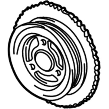 BMW 11-23-1-743-305 Damper Pulley