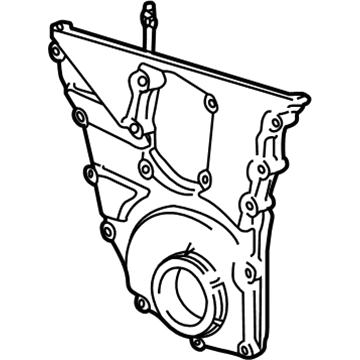 BMW 11-14-1-439-646 Timing Case Cover, Bottom