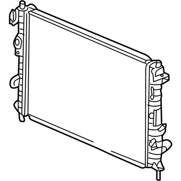 GM 15821838 Radiator Assembly