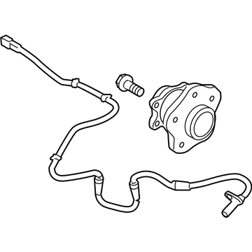 Infiniti 43202-1LA0A Rear Axle Hub Assembly