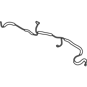 Nissan 27580-EZ00A Harness-Sub, Heater Unit