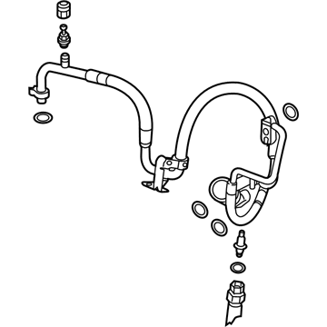 GM 84543632 Suction & Discharge Hose Assembly