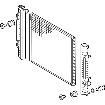 Toyota 16410-0P300 Radiator