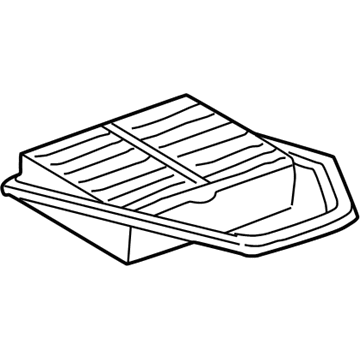 Honda 17220-PLC-000 Element, Air Cleaner