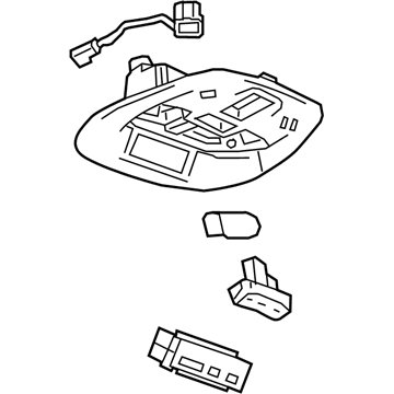 GM 42729188 Dome Lamp Assembly