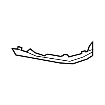BMW 51-12-9-450-203 TRIM COVER, FRONT LOWER LEFT