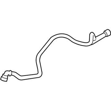 BMW 16-12-6-765-751 Vent Pipe