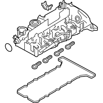 BMW 11-12-8-589-942 Cylinder Head Cover