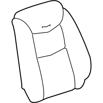 GM 84702726 Seat Back Cover