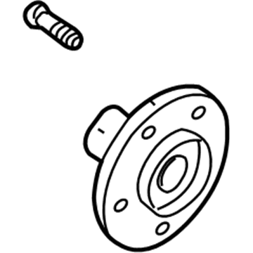 Kia 0K55233060 Front Wheel Hub Assembly