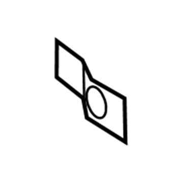 Kia 86633H9010 Bracket-Rear Bumper, Up