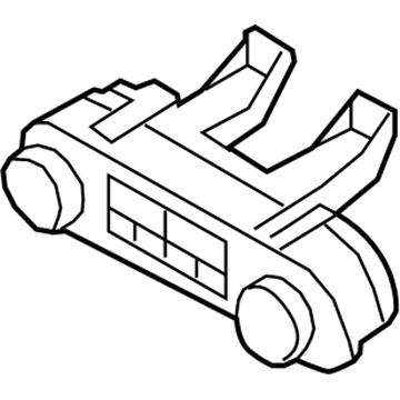 Hyundai 97250-2S430-TJN Heater Control Assembly