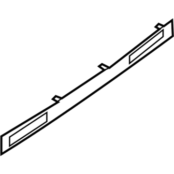 BMW 51-45-6-957-248 Decorating Strip, Drink Holder