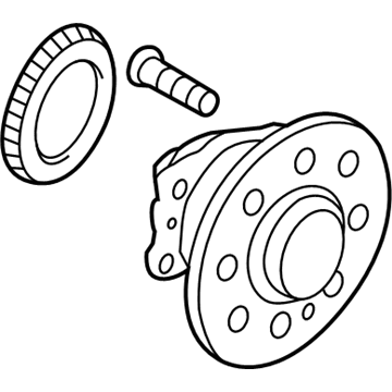 Hyundai 52750-0U000 Rear Wheel Hub Assembly