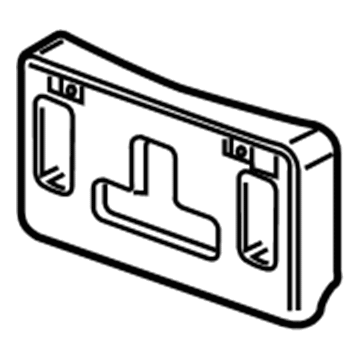 GM 95393400 License Bracket