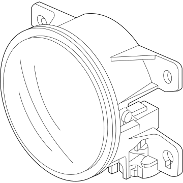 Honda 33950-T20-A01 FOGLIGHT, L- FR