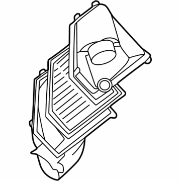 BMW 13-71-8-095-807 AIR FILTER ELEMENT, LEFT