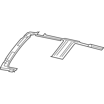 Mopar 5137554AC DEFLECTOR-SUNROOF Wind