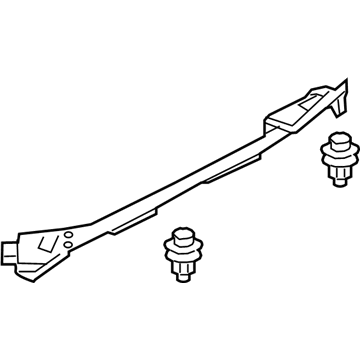 Acura 74206-TY2-A50 Garnish Right, Front Fender