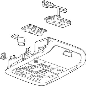 GM 84433523 Overhead Console