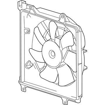 GM 22926357 Fan Assembly