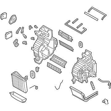 Kia 972051G210 Heater & EVAPORATOR