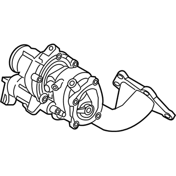 Hyundai 28231-3L100 Turbocharger, LH