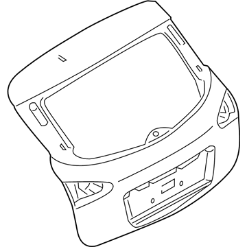 Infiniti KMM1A-1CB1A Door - Back