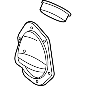 Lexus 45025-60212 Cover Sub-Assembly, STEE