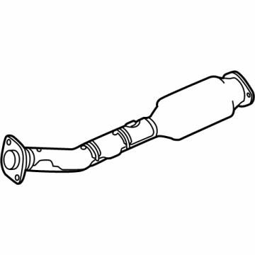 Nissan 200E0-9BT0A Tube-Exhaust, Front W/Catalyst Converter