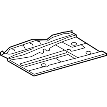 Lexus 58112-53040 Pan, Front Floor, LH