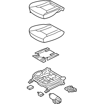 Hyundai 88201-3V531-XBD Cushion Assembly-Front Seat, Passenger