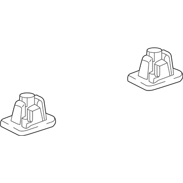 GM 13588150 License Lamp