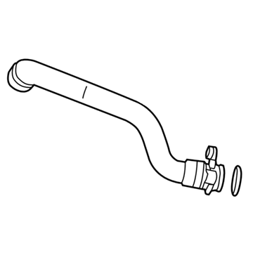 BMW 11-53-7-580-969 Water Hose Assy